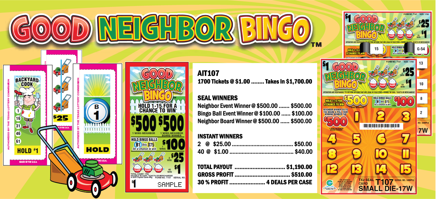 Good Neighbor Bingo